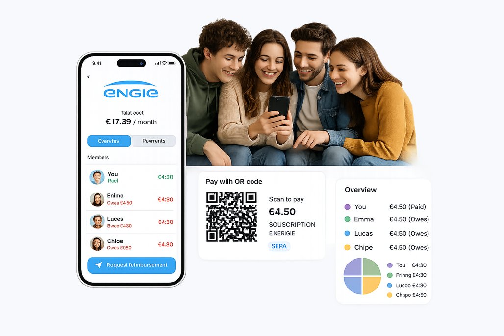 Manage subscriptions with friends