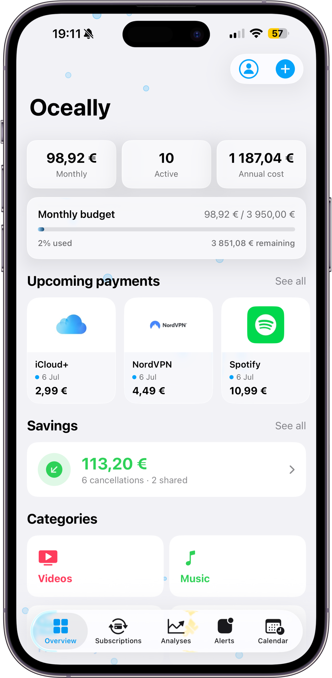 Oceally app